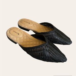 Birdies The Swan Woven Flats